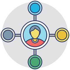 Social Media Vector Icon