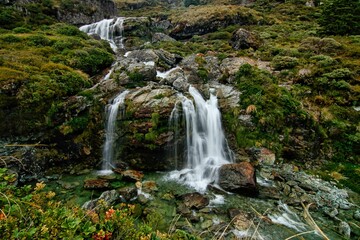 Obraz premium Routeburne Falls 