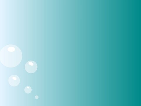 abstract blue background with bubbles