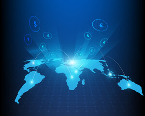 network currency exchange and money transfer technology