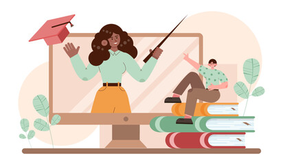 Education concept. Multidisciplinary and lifelong studying, knowledge