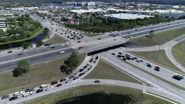 Traffic on a weekday afternoon on JTB and Gate Parkway