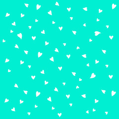 Simple hearts seamless pattern,endless chaotic texture made of tiny heart silhouettes.Valentines,mothers day background.Great for Easter,wedding,scrapbook,gift wrapping paper,textiles. 
