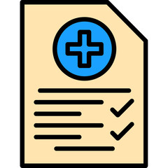 Obraz premium Patient Checklist Icon