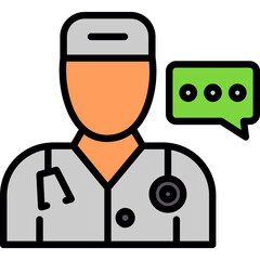 Fototapeta premium Consultation Icon