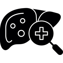 Fototapeta premium Organ Checkup Icon