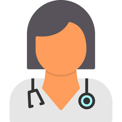 Female Doctor Icon
