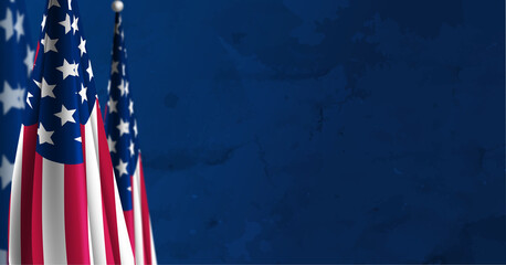 USa Flag Background