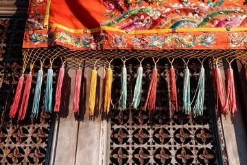 Chinese folk temple in Lukang, Taiwan