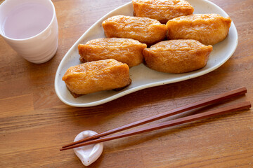 美味しそうないなり寿司