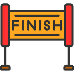 Finish Line Icon