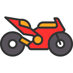 Race Bike Icon