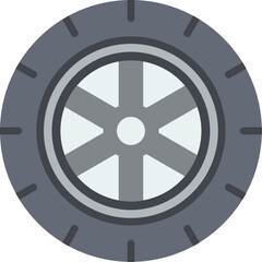Obraz premium Tire Icon