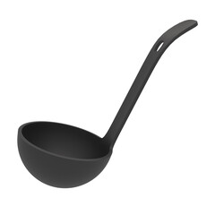 3d illustration of leadle icon with kitchen theme