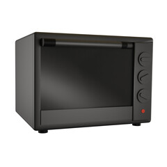 3d illustration of a oven icon with a kitchen theme