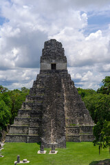 Templo Gran jaguar Ruinas de Tikal Guatemala