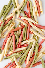 homemade pasta fusilli pugliesi tris