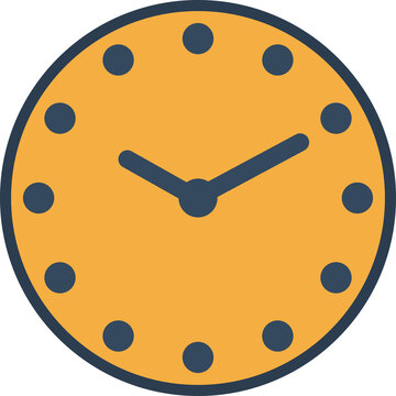 Yellow Clock