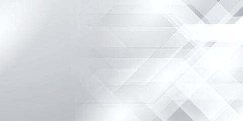 White abstract on gray background