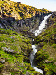 Trollstigen mountain road in Norway
