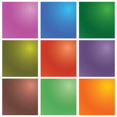 concept vector multicolored blurred background set