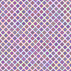 Color Rhombus tile tessellation pattern illustration