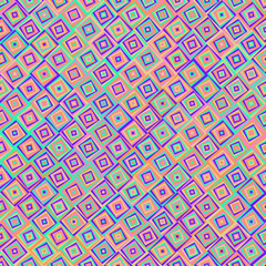 Color Rhombus tile tessellation pattern illustration