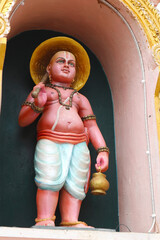 Vamanadeva or Vamana is the incarnation of Vishnu - a dwarf brahmin boy. Avatar of an Indian god on...