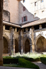 Obraz premium Cloître de la cathédrale Saint-Étienne de Cahors
