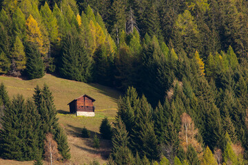Autumn Season in the Swiss Alps, Bern, Switzerland