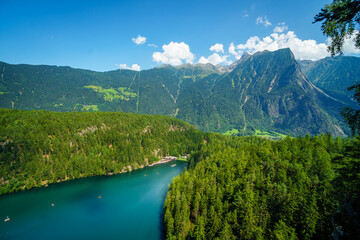 Der Piburger See im Ötztal