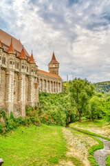 Fototapeta na wymiar Hunedoara, Romania, Corvin Castle