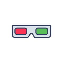 3d cinema glasses