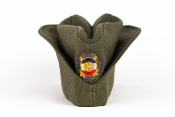 Military cap. Yugoslavian army side cap from the time of communism and world war era