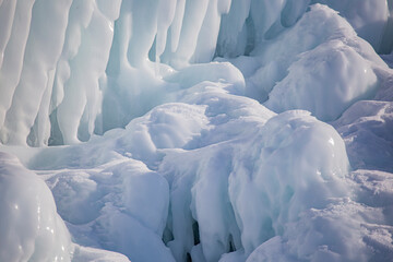 Obraz premium ice, snow, glacier, winter, landscape