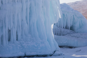 Fototapeta na wymiar ice, snow, glacier, winter, landscape