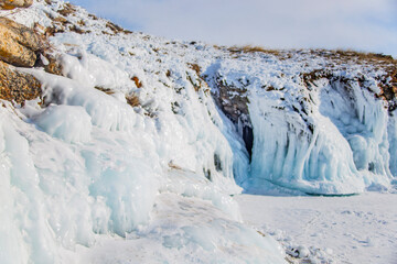 ice, snow, glacier, winter, landscape