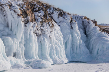 ice, snow, glacier, winter, landscape