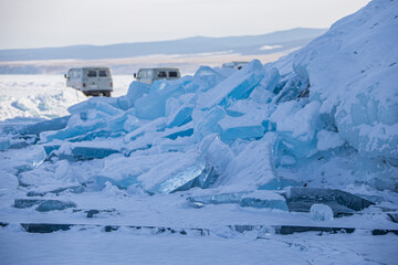 iceland, Ice, winterlake, winter, frozenwater