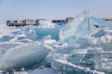 iceland, Ice, winterlake, winter, frozenwater