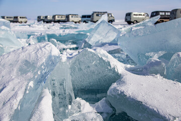 iceland, Ice, winterlake, winter, frozenwater