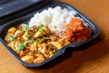 麻婆豆腐弁当