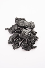 Shilajit is an ayurvedic medicine found primarily in the rocks of the Himalayas. selective focus