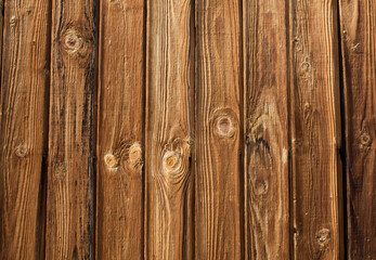 Old brown wooden wall close