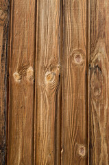 Fototapeta premium Old brown wooden wall close