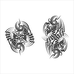 Fototapeta premium Tribal Tattoo M_2208023