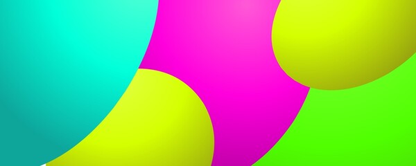 Colorful round pattern abstract background, Colorful polka dot pattern for background 