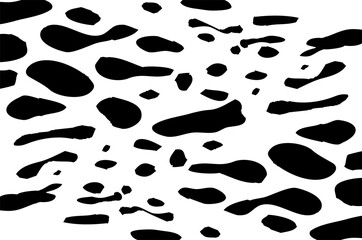 black watercolor background, pattern vector