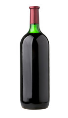 big wine bottle