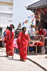 Women in traditional clothes
